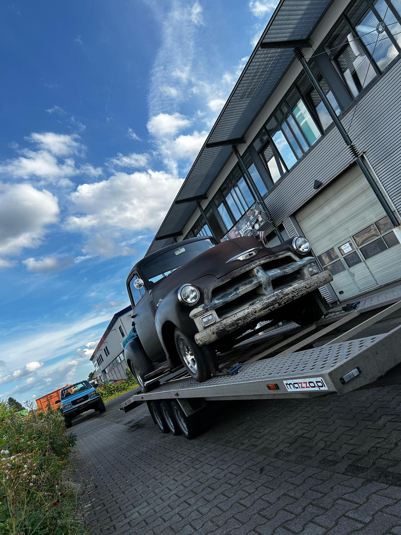 1954er Chevy 3100 Pick Up im Hospital CMS - Classic Mobile Schettler